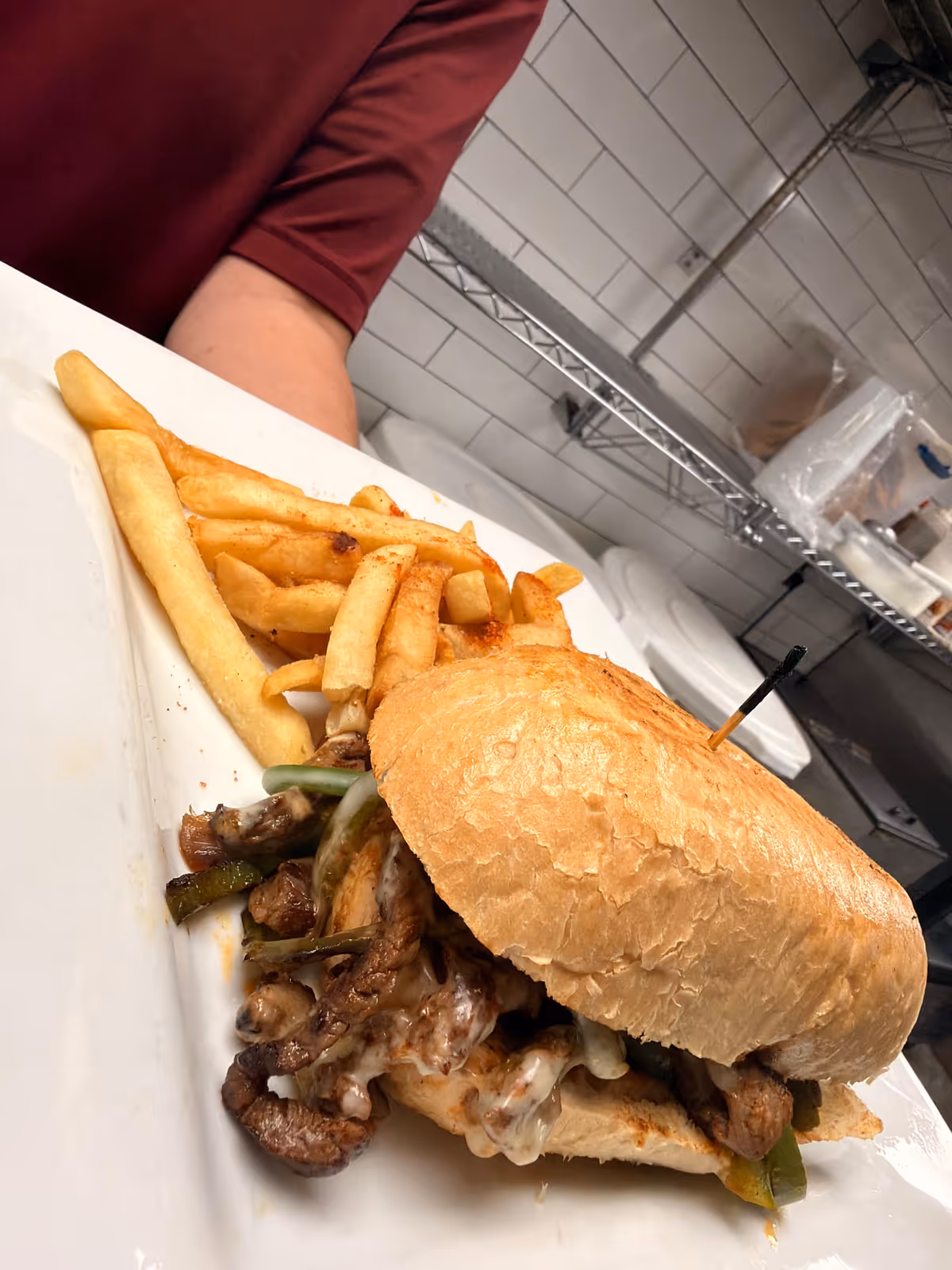 PHILLY CHEESE STEAK - Whole